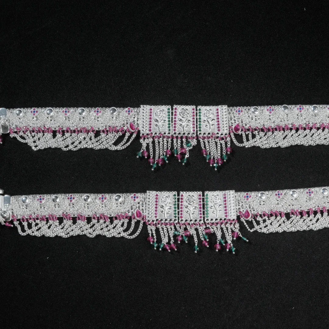 Rose Design Anklet