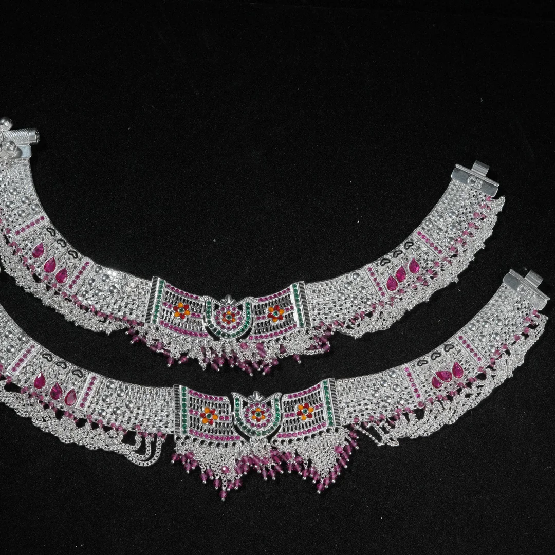 Heart Design Anklet