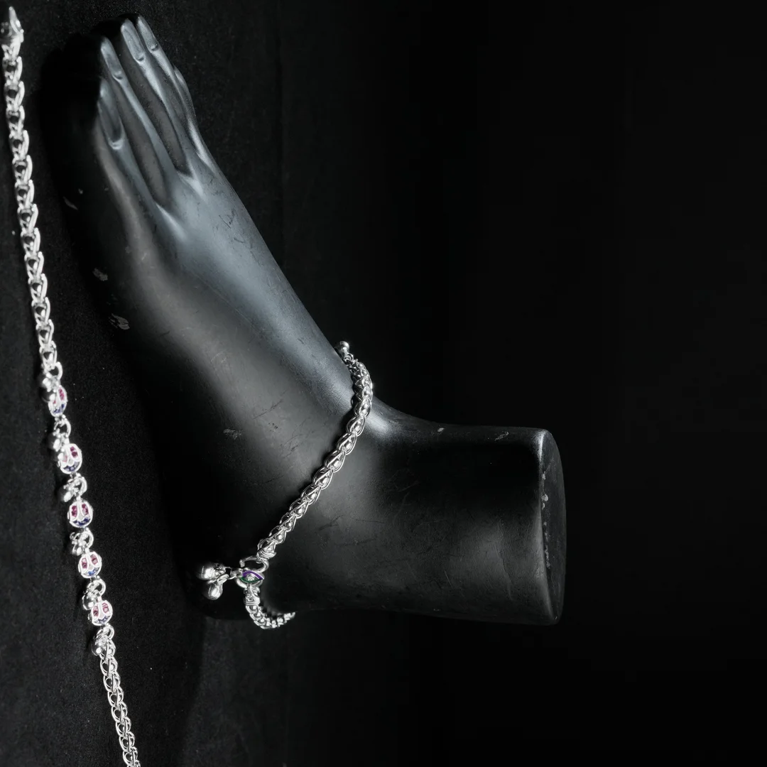 Simple Chain Design Anklet