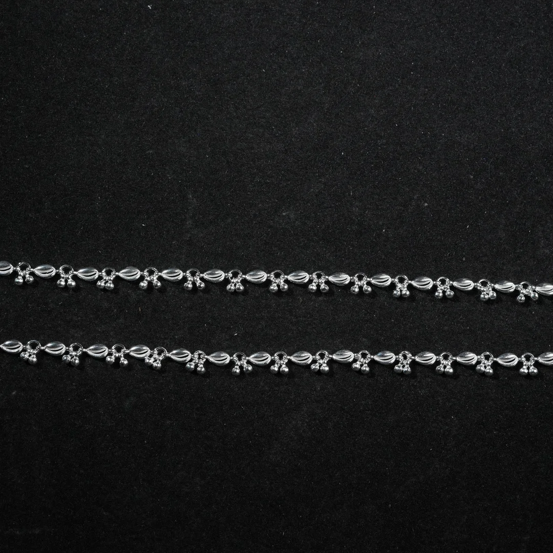 Shell Hook Design Anklet