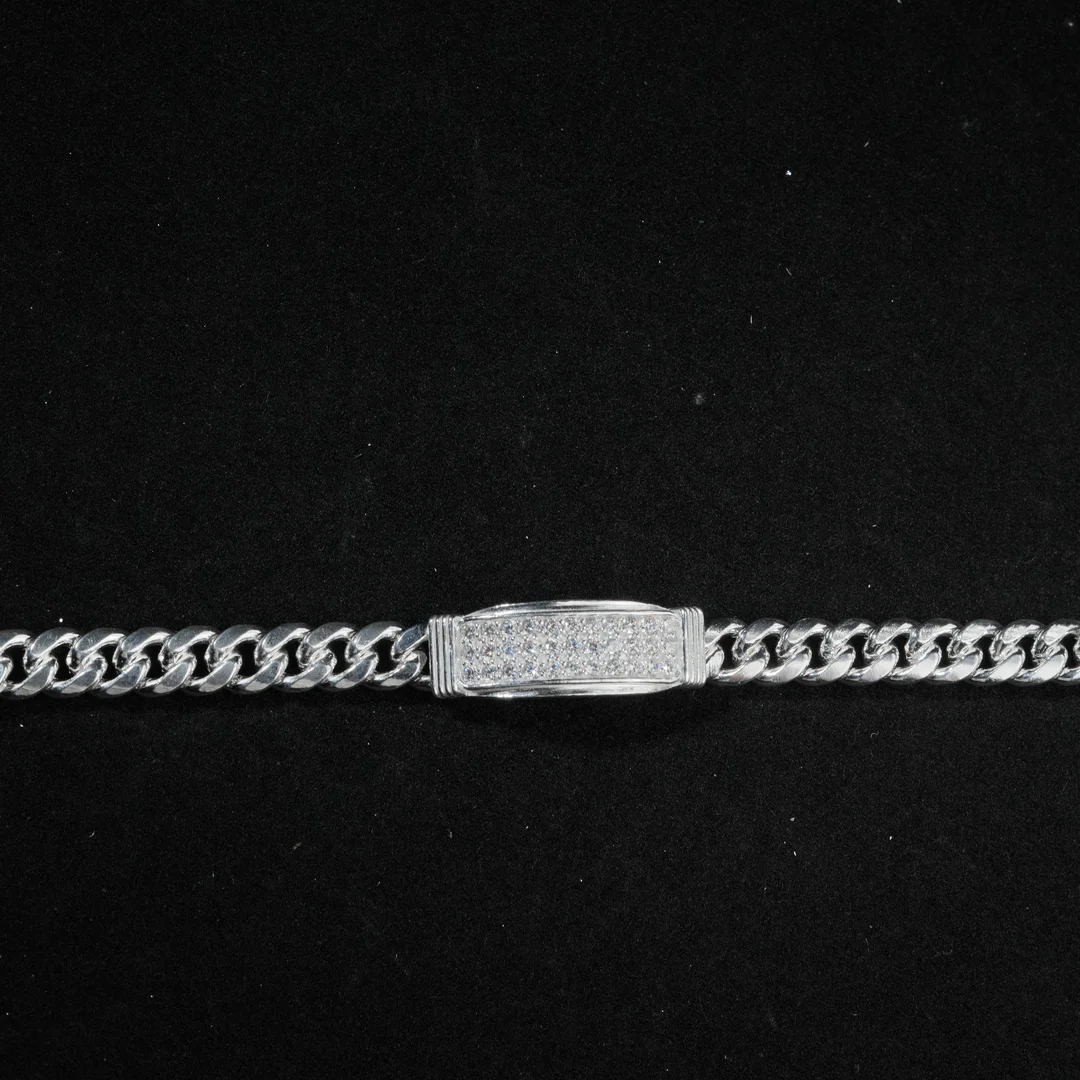 Medium White Stone Bracelet