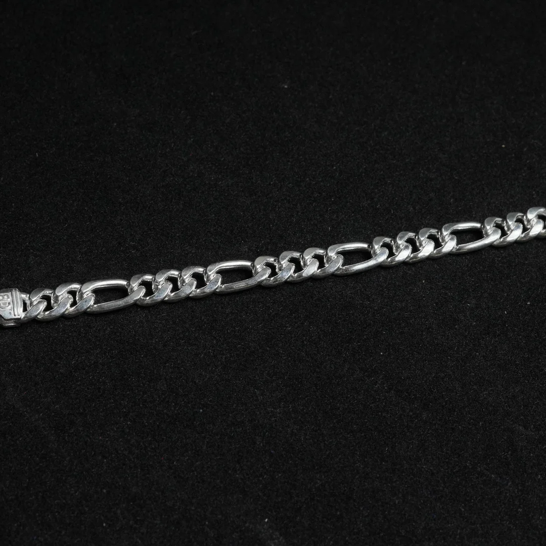 Thick Tri Circle Bracelet