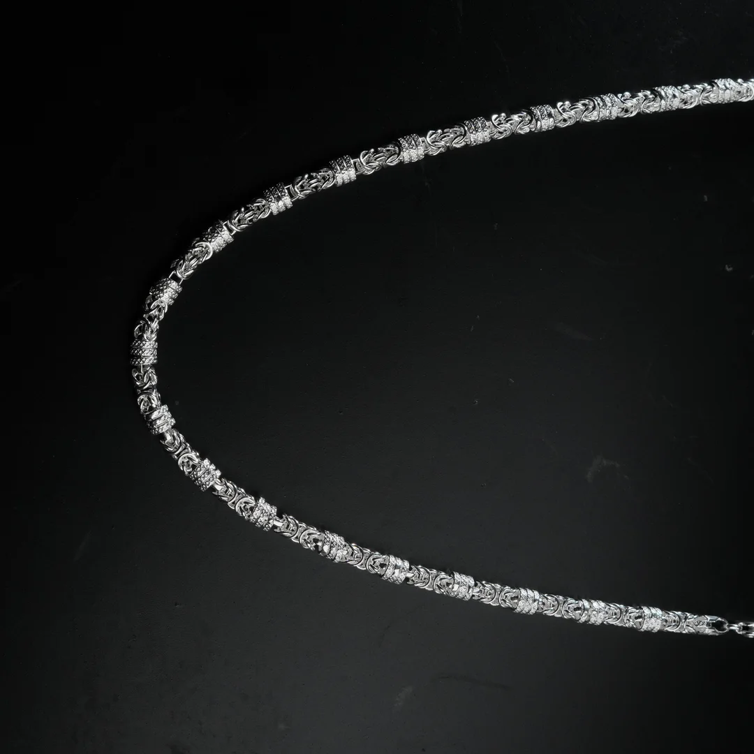 Stone Design Gents Neck Chain