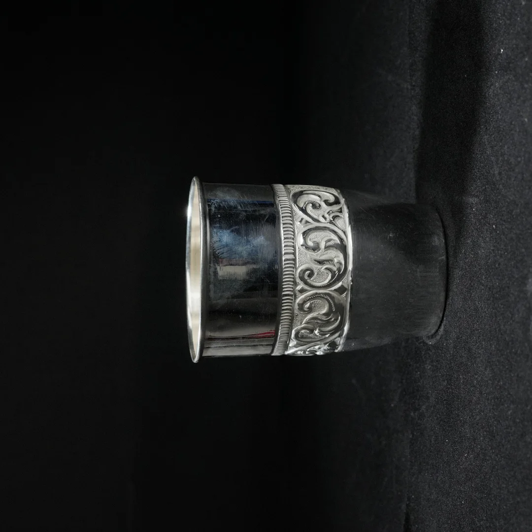 Small Flower Design Glass