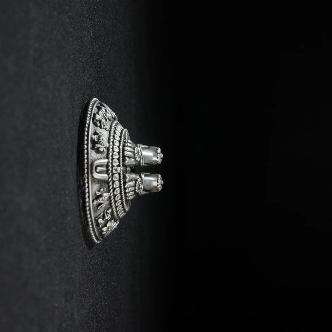Pure Silver Lakshmi Charan Paduka