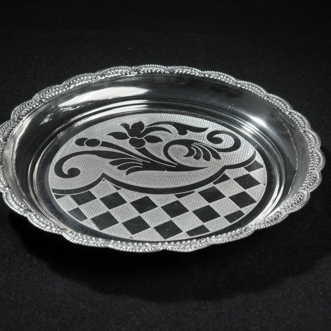 Square Box Design Plate