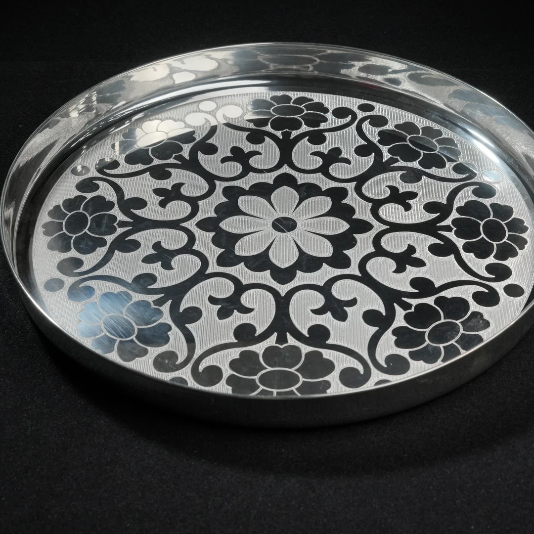 Floral Design Plate