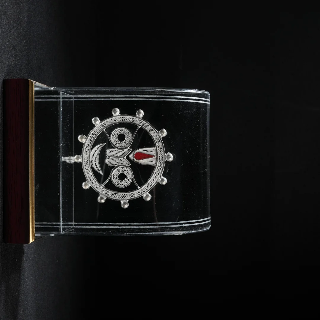 Circular Design Jagannath Idol Box