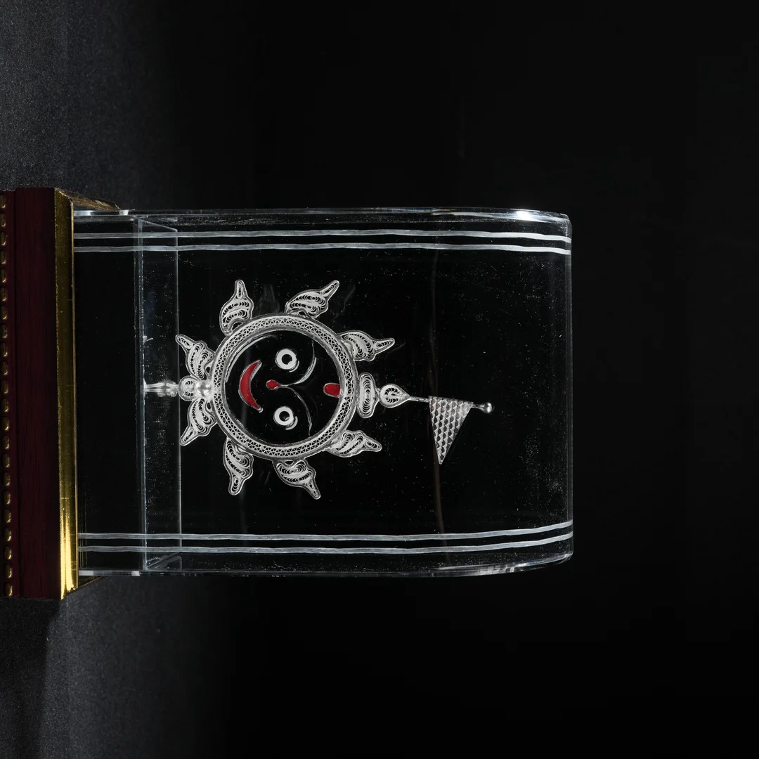 Flag On Jagannath Idol Box