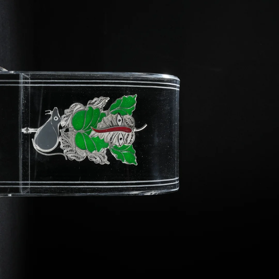 Leaf Design Ganesh Idol Box