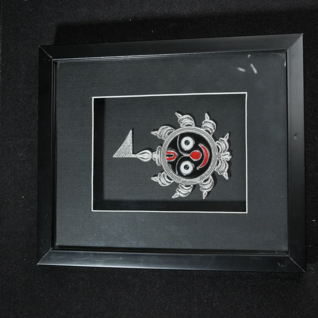 Circular Jagannath Gift Item