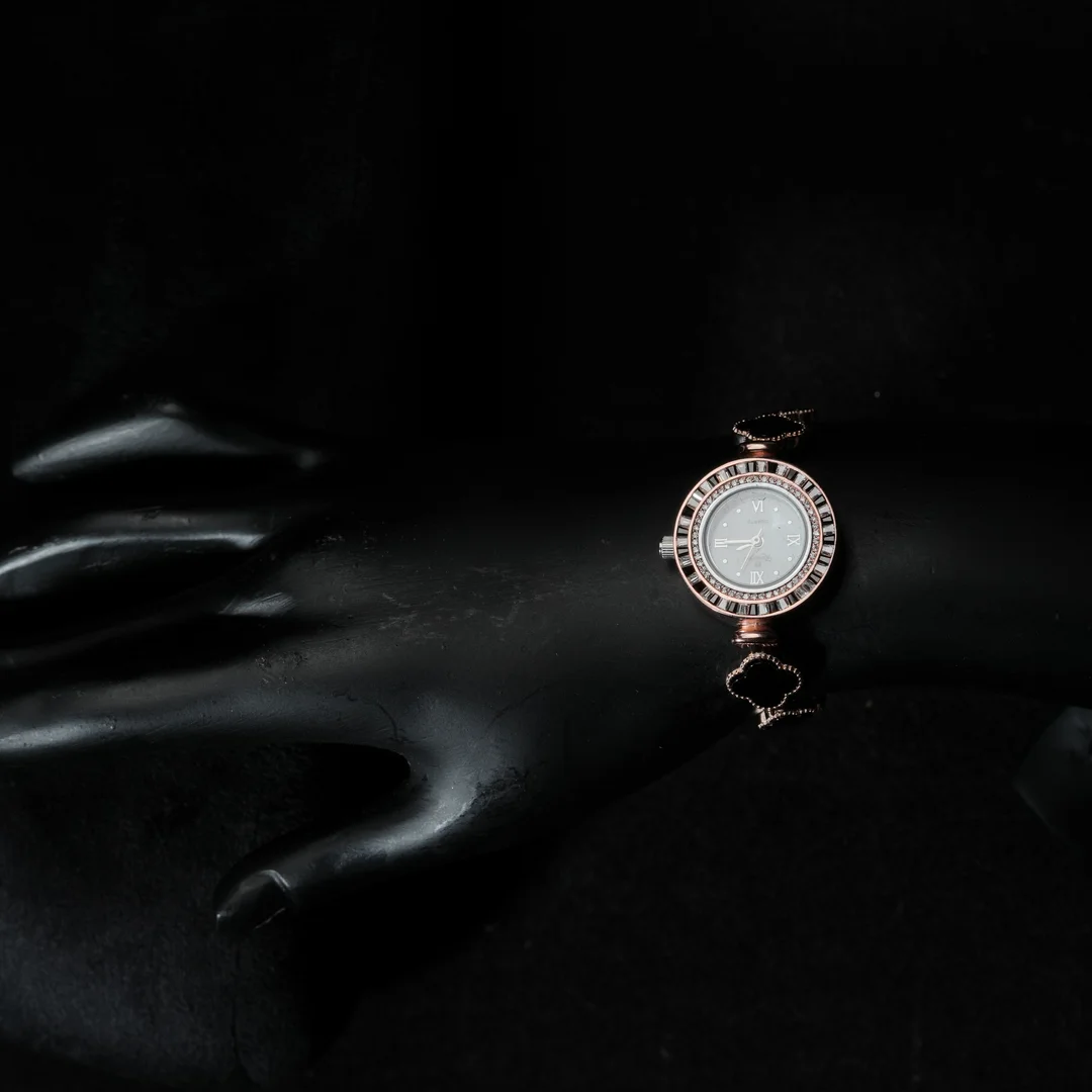 Square Stone Wrist Watch